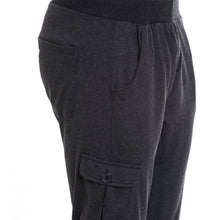 Rocx Men's Black Colour Cargo Trackpant