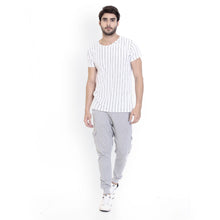 Rocx Men's Grey Colour Cargo Trackpant