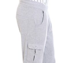 Rocx Men's Grey Colour Cargo Trackpant