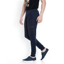 Rocx Men's Blue Colour Cargo Trackpant
