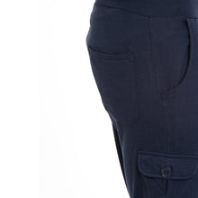 Rocx Men's Blue Colour Cargo Trackpant