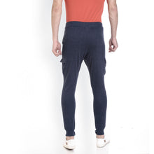 Rocx Men's Blue Colour Cargo Trackpant