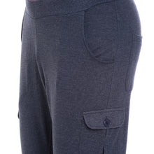 Rocx Men's Blue Colour Cargo Trackpant