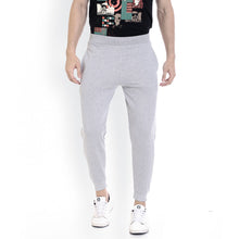 Rocx Men's Grey Colour Contrast Back Pocket Trackpant