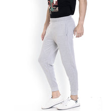 Rocx Men's Grey Colour Contrast Back Pocket Trackpant