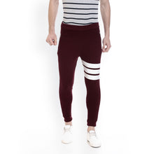 Rocx Men's Red Colour Printed Trackpant