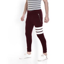 Rocx Men's Red Colour Printed Trackpant