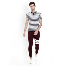 Rocx Men's Red Colour Printed Trackpant