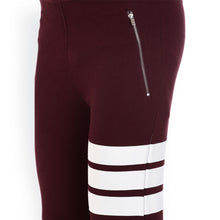 Rocx Men's Red Colour Printed Trackpant