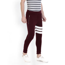 Rocx Men's Red Colour Printed Trackpant