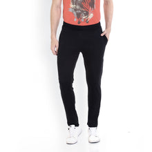 Rocx Men's Black Colour Stright Fit Trackpant