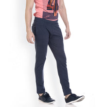 Rocx Men's Blue Colour Stright Fit Trackpant