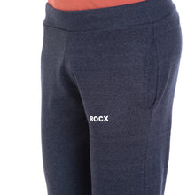 Rocx Men's Blue Colour Stright Fit Trackpant