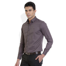 ROCX Men Grey with blue Satin dot print  Casual Shirt