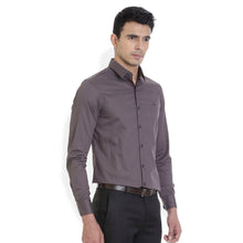 ROCX Men Grey with blue Satin dot print  Casual Shirt