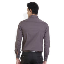 ROCX Men Grey with blue Satin dot print  Casual Shirt