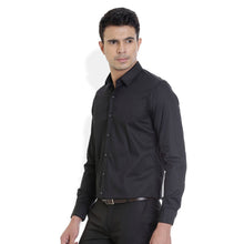 ROCX Men Black with grey  Satin dot print Casual Shirt