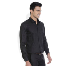 ROCX Men Black with grey  Satin dot print Casual Shirt