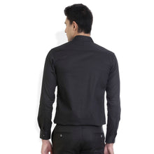 ROCX Men Black with grey  Satin dot print Casual Shirt