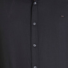 ROCX Men Black with grey  Satin dot print Casual Shirt