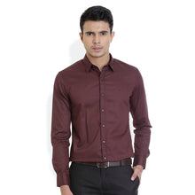 ROCX Men Maroon with pink  Satin dot printCasual Shirt