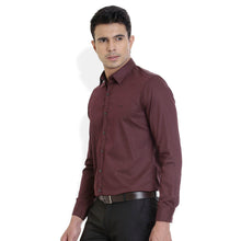 ROCX Men Maroon with pink  Satin dot printCasual Shirt