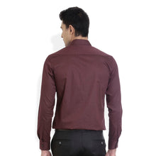 ROCX Men Maroon with pink  Satin dot printCasual Shirt