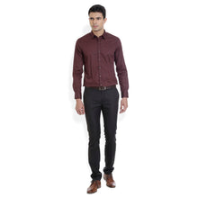 ROCX Men Maroon with pink  Satin dot printCasual Shirt