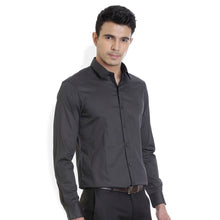 ROCX Men Black with beige  Satin dot print Casual Shirt