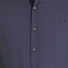 ROCX Men Navy blue with grey  Satin dot print Casual Shirt