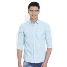 ROCX Men Turquosie Colour filafil Plain Casual Shirt