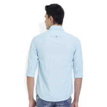ROCX Men Turquosie Colour filafil Plain Casual Shirt