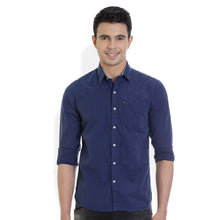 ROCX Men Navy Blue Colour filafil Plain Casual Shirt
