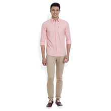 ROCX Men Light Orange Colour filafil Plain Casual Shirt