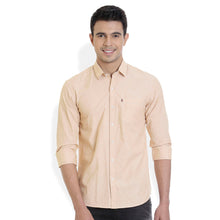 ROCX Men Beige Colour filafil Plain Casual Shirt
