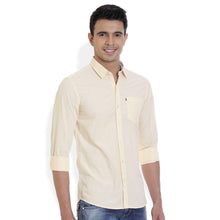 ROCX Men Yellow Colour filafil Plain Casual Shirt
