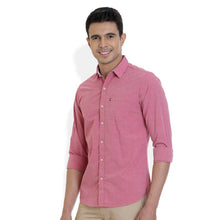 ROCX Men Pink Colour filafil Plain Casual Shirt