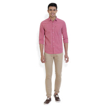 ROCX Men Pink Colour filafil Plain Casual Shirt