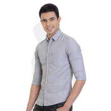 ROCX Men Grey Colour filafil Plain Casual Shirt