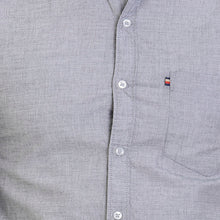 ROCX Men Grey Colour filafil Plain Casual Shirt