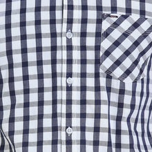 ROCX Men's Multi Colour Indigo Checks Casual Shirt