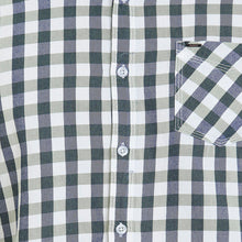 ROCX Men's Multi Colour Indigo Checks Casual Shirt