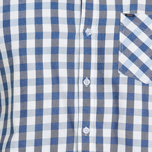 ROCX Men's Multi Colour Indigo Checks Casual Shirt