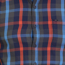 ROCX Men's Multi Colour Twill Checks Casual Shirt
