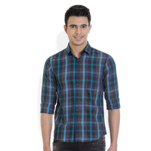 ROCX Men's Multi Colour Twill Checks Casual Shirt