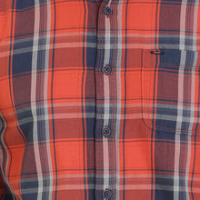 ROCX Men's Multi Colour Twill Checks Casual Shirt
