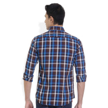 ROCX Men's Multi Colour Twill Checks Casual Shirt