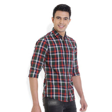 ROCX Men's Multi Colour Twill Checks Casual Shirt