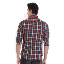 ROCX Men's Multi Colour Twill Checks Casual Shirt
