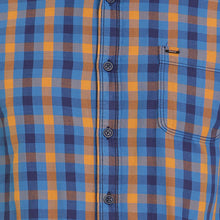 ROCX Men's Multi Colour Twill Checks Casual Shirt